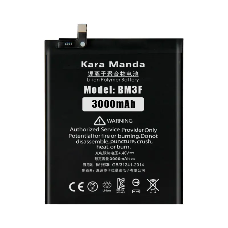 BM3F Battery for Xiaomi 8 MI8 Redmi Note 2 3 4 4X 5 5A 6 7 Pro Model BM3F BM42 BM45 BM46 BN31 BN41 BN43 BN45 BN48 BN4A BM 46 BN