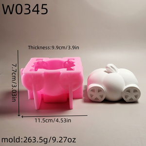 Handmade <b>Resin</b> Casting <b>Molds</b> for DIY Decorative Ornaments Ins Style <b>Silicone</b> Pumpkin carriage <b>Molds</b> W0345 - Product Image 4