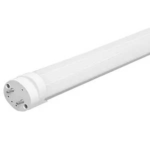 Tubo de luz de led para loja de 36w, tubo de tampa leite de 8ft 2400mm, t8, alta eficiência, fabricante de tubo