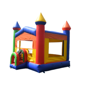 Banner inflable para niños de alta calidad, casa de rebote azul, casas de juegos para niños, personaje de dibujos animados, Castillo de salto - Product Image 1