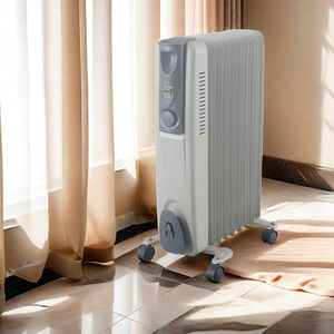 Meilleure vente Mini <span class=keywords><strong>radiateur</strong></span> électrique <span class=keywords><strong>Radiateur</strong></span> rempli d'huile Protection contre la surchauffe Thermostat réglable Fil chauffant pour salles de bain - Product Image 2