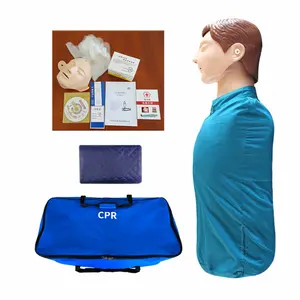 Medical teaching manikins first aid training half body cpr manikin cpr dummy half body cpr training manikin