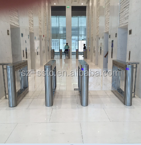 Fastlane turnike küçük ayak izi yaya turnike kapı turnike ince salıncak turnike yüz tanıma RFID paslanmaz - Product Image 6