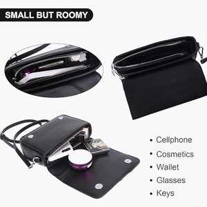 Sac à main pour femme en cuir avec chaîne, sac bandoulière, sac unique pour veste - Product Image 3