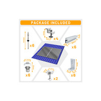 Tprisolar installation rapide montage de tuiles solaires support de montage de toit solaire durable système de montage solaire toit