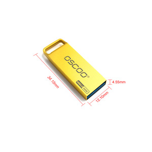 Oscog <b>Usb</b> <b>Flash</b> <b>Drive</b> 32Gb 64Gb Metal <b>Usb</b> 2.0 3.0 Customized For Gift Car Use - Product Image 2