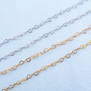 Collier ras du cou chic fait main en acier inoxydable avec chaîne à maillons en forme de cœur ajouré pour femmes et hommes, accessoires de fabrication de bijoux - Product Image 3