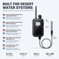 Transmetteur de niveau de liquide industriel LoRa RS485 Modbus 4G NB-IoT, sonde submersible IP67, batterie pour la surveillance des réservoirs d'eau