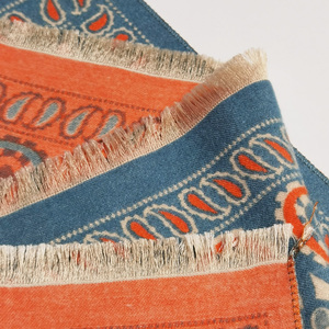 Mùa Thu Mùa Đông Chất Lượng Cao Ấm Áp Faux Cashmere Cho Phụ Nữ Paisley Hai Mặt Khăn Choàng Kết Thúc Tốt Đẹp Thiết Kế Sang Trọng Khăn Choàng Khăn Choàng Poncho - Product Image 5