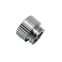 Accessoires d'écrous moletés sur mesure en acier inoxydable usinés CNC de haute précision avec services de fraisage et de tournage