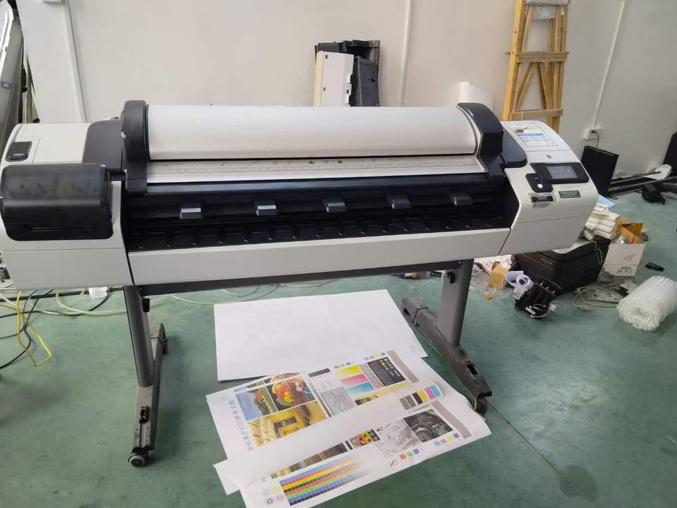 B0A0 Remanufactured CAD Blueprint, White Drawing & Color Graphic All-in ...