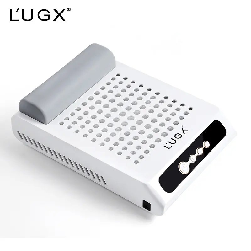 Lugx coletor de poeira recarregável, coletor portátil para unhas, salão profissional de oem/mm