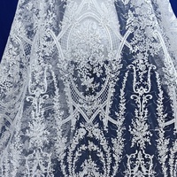 Nouvelles Robes de Mariée Brodées avec Cordons, Rideaux, Tissu en Dentelle de Mariée