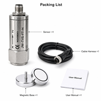 Sensor de Vibración y Temperatura Intrínsecamente Seguro a Prueba de Explosiones Ex Ia IIC T6 Ga IIIC T20080C Da para Plantas Químicas y Minería