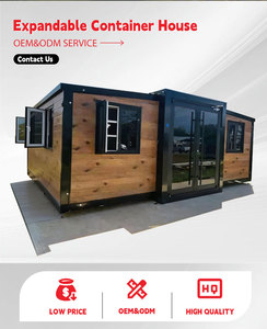Villa Prefabbricata di Lusso 20Ft 40Ft, Casa Container Pieghevole Espandibile, Mini Casa Prefabbricata con 2, 3, 4 o 5 Camere da Letto - Product Image 3