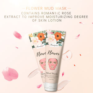 <strong>Cosmetics</strong> <strong>Import</strong> <strong>China</strong> Direct Supplier Wholesaling Moisturizing Clay Mask Skin Care Flower Extract Mud Mask - Product Image 4
