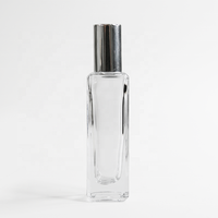 Vente chaude 15mm col à sertir verre vaporisateur de parfum 30ml 50ml 100ml stock bouteille de parfum