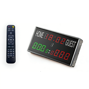 <span class=keywords><strong>Tabellone</strong></span> <span class=keywords><strong>Segnapunti</strong></span> Elettronico YIZHI per Allenamento di Basket, <span class=keywords><strong>Tabellone</strong></span> Digitale LED Portatile per Competizioni Indoor di Futsal e Pickleball - Product Image 1