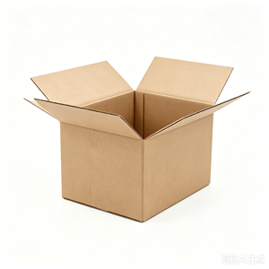 En stock, boîte en carton ondulé brun, logo personnalisé, impression de taille personnalisée, boîte d'emballage pliable en kraft pour la logistique, l'expédition et le stockage - Product Image 1