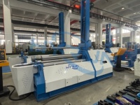 Machine à cintrer les tôles en acier inoxydable et en aluminium à 4 rouleaux avec fonction de pré-cintrage pour cylindres