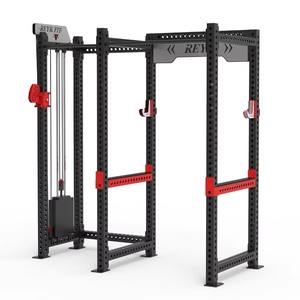 מתלה מלאה + צלב-פרימיום נירוסטה כוח אימון ציוד מקיף אימון squat תמיכה פיתוח גוף - Product Image 3