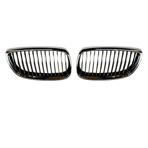 51137120009 Rejilla Delantera Izquierda Cromada para <span class=keywords><strong>BMW</strong></span> Serie 3 <span class=keywords><strong>E90</strong></span> E91 Pre-LCI 2004-2008 318i <span class=keywords><strong>320d</strong></span> 325i 335i M3 - Product Image 5