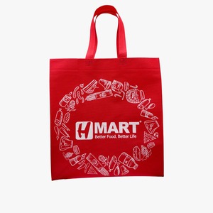 Bolsa de grado alimenticio reutilizable Spunbond de alta calidad, logotipo personalizado, Material duradero, bolsa Althea Ecobag termosellada con serigrafía para uso diario - Product Image 5