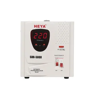 Home 5000VA Power Single Phase 220V 5KVA AC Automatic Voltage Regulators Stabilizers AVR