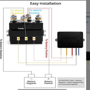 Relé Solenoide para Cabrestante 12V 500A LR4450 para Uso en Vehículos Todoterreno - Product Image 5