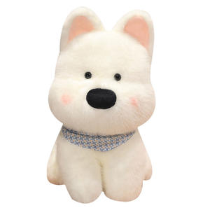 West Highland Puppy Plush Toy Handmade Cotton <strong>Customizable</strong> Colors Soft Soothing <strong>Promotional</strong> Gift for Girls Children - Product Image 1