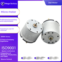 Motor DC Listrik Mikro Mini Kecil Berkualitas Tinggi 520 12V Torsi Tinggi Kecepatan Rendah Rpm dengan Sikat Karbon untuk Motor Dispenser Sabun
