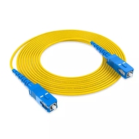 Serat optik luar ruangan FTTH kabel Drop kabel serat optik kabel Patch SC LC FC FT kabel Patch serat kabel Jumper kawat