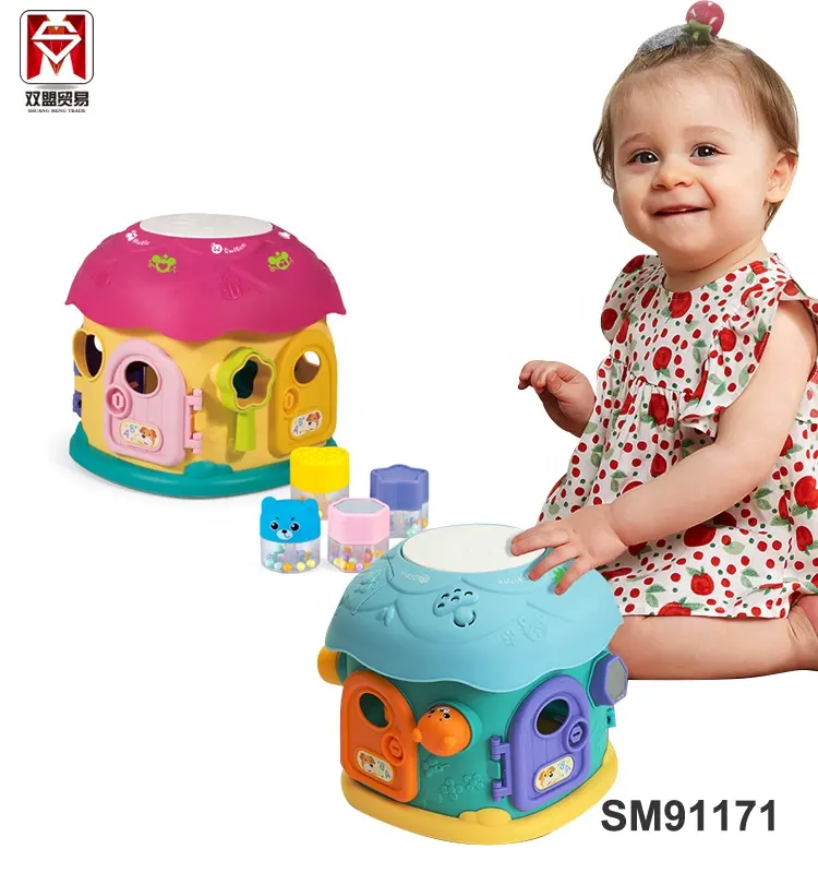 Musik block form sorter pädagogisches spielzeug baby spielzeug baby haus spielzeug