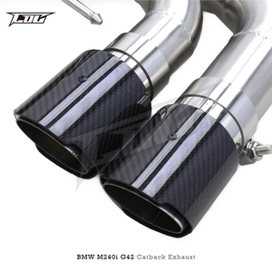 Silenciador de Escape Catback para BMW M240i F22/G42 B58 3.0T 2017-2023, Tubo de Escape de Acero Inoxidable SS304 de Competición con Sistema de Válvulas - Product Image 3