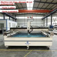 Découpeuse à jet d'eau CNC de haute précision Qianrui 60000 PSI UHP, machine à jet abrasif pour l'aérospatiale, l'automotive et le métal