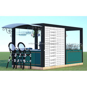 Armario <span class=keywords><strong>de</strong></span> cocina funcional para exteriores, mueble para tienda <span class=keywords><strong>de</strong></span> comida, barbacoa, calle, Waffle, exterior, con sillas, quiosco <span class=keywords><strong>de</strong></span> crepé - Product Image 2