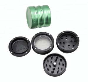 Nuevo no stick 2,2 pulgadas 4 parte aviones de aluminio herb grinder - Product Image 5