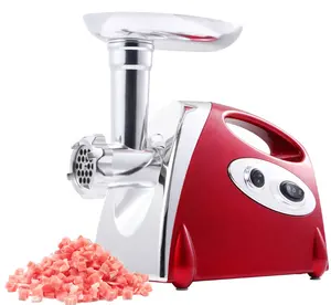 Commercial Heavy Duty Stainless Steel Electric Meat Grinder With Sausage Stuffer Maker