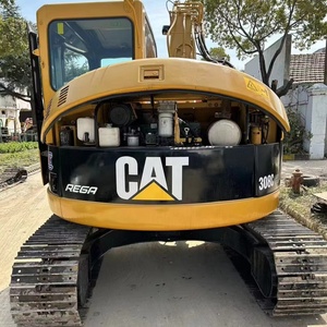 รถขุดขนาดเล็ก Caterpillar 308c 8 ตัน ของแท้จากญี่ปุ่น พร้อมเครื่องยนต์ดีเซลและระบบควบคุมแบบนิ้วโป้ง รถขุดมือสองสำหรับงานเกษตร - Product Image 3