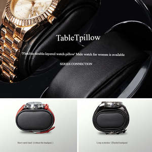 Premium Motor automático mecánico <span class=keywords><strong>reloj</strong></span> pulsera Winder clásico hogar <span class=keywords><strong>reloj</strong></span> vibrador rotatorio con cuero/PU Funda de cuero - Product Image 3