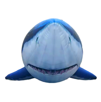 Requin baleine gonflable géant de décoration animale marine pour la décoration publicitaire