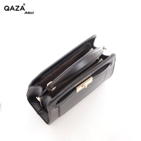 Sac à bandoulière pour femme QAZA, élégant, moderne, décontracté, à deux sangles, imperméable, surface lisse, grande capacité, multi-compartiments