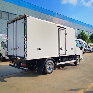 China Isuzu 100P 5Ton Refrigerated Truck Ice cream and Cold <b>Refrigerator</b> Transport Truck for Sale - Product Image 5