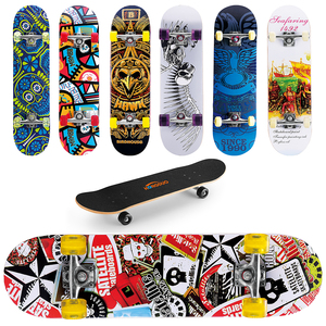 NQ SPORTS Laier, Oferta Especial, Patineta Profesional de 31 Pulgadas, Longboard Completo de Madera de Arce de 7 Capas - Product Image 1