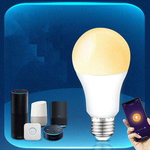 Bombillas <span class=keywords><strong>LED</strong></span> de 2,4G, atenuación continua de Color, 6W, 7W, interruptor de temporizador de lámpara E27, E26, <span class=keywords><strong>Bombilla</strong></span> inteligente para el hogar - Product Image 3