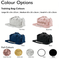 Sac de voyage en polyester personnalisé pour la gym, durable, avec rangement intelligent, multifonctionnel, sac de sport portable avec base enduite de PU