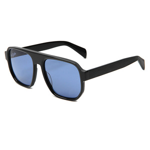Gafas de Sol de Acetato con Marco Grande, Estilo Retro Unisex, Personalizadas de Fábrica, Estilo Piloto, Polarizadas, con Protección UV para Conducir - Product Image 3