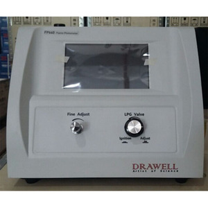 Photomètre Drawell FP640 pour K Na Li Ca Be avec plage de mesure de 320 nm à 1100 nm et sensibilité de 0,01 ppm - Product Image 6