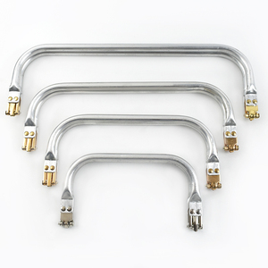 Meetee Bs212 Kim Loại Nụ Hôn Clasp Purse Khung Túi Bác Sĩ Nhôm Ống Xử Lý Khóa Tự Làm Túi Ly Hợp Xử Lý Phụ Kiện Phần Cứng - Product Image 1