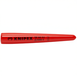 Tapa protectora cónica Knipex 98 66 03 1000 V aislada, fabricada en Alemania - Product Image 2
